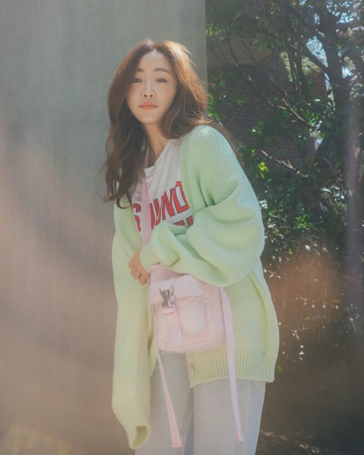 パフィーミニバッグのマシュマロピンク