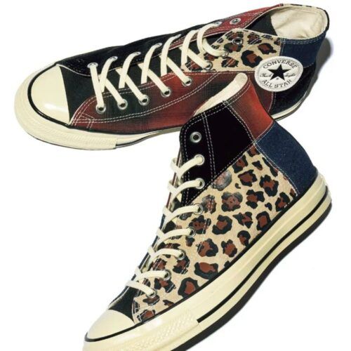 「コンバースの新作オールスター」異素材ミックスが激アツ！グランジ×ヴィンテージの融合が今っぽい