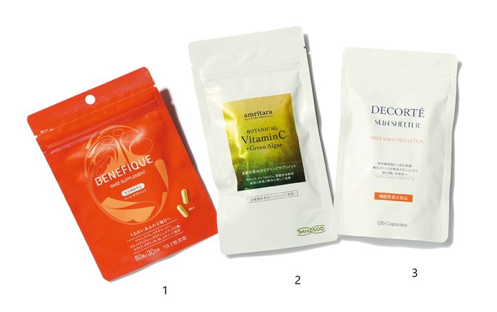 太陽の光に負けない美肌を育てるサプリ。