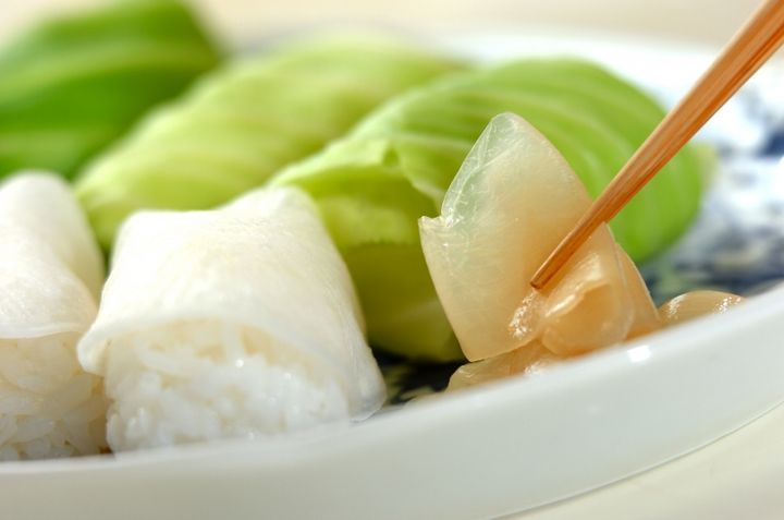 野菜寿司の作り方3