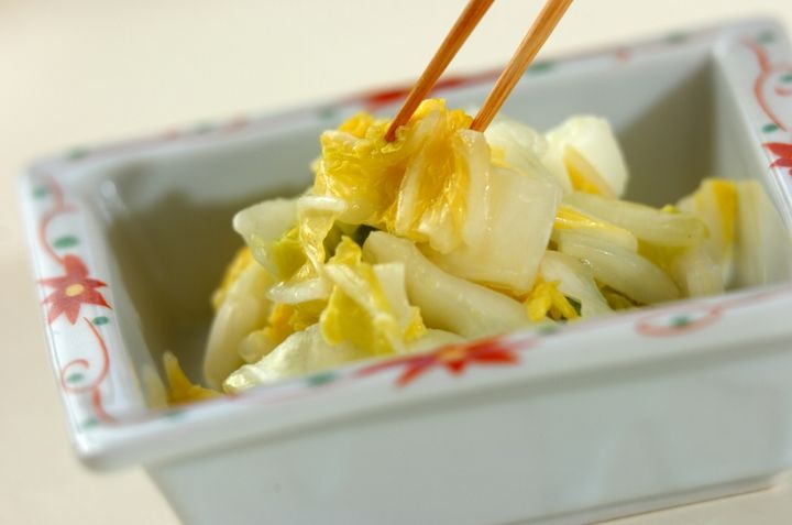 白菜のレモン浅漬けの作り方2