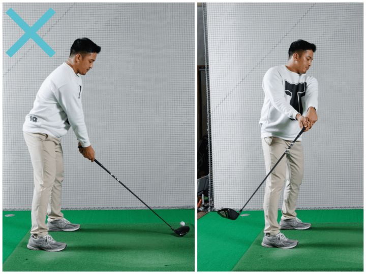 力んで構えてない？ヘッドを浮かせてドライバーの飛距離を伸ばそう