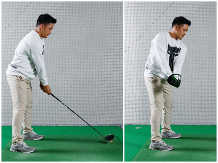 力んで構えてない？ヘッドを浮かせてドライバーの飛距離を伸ばそう