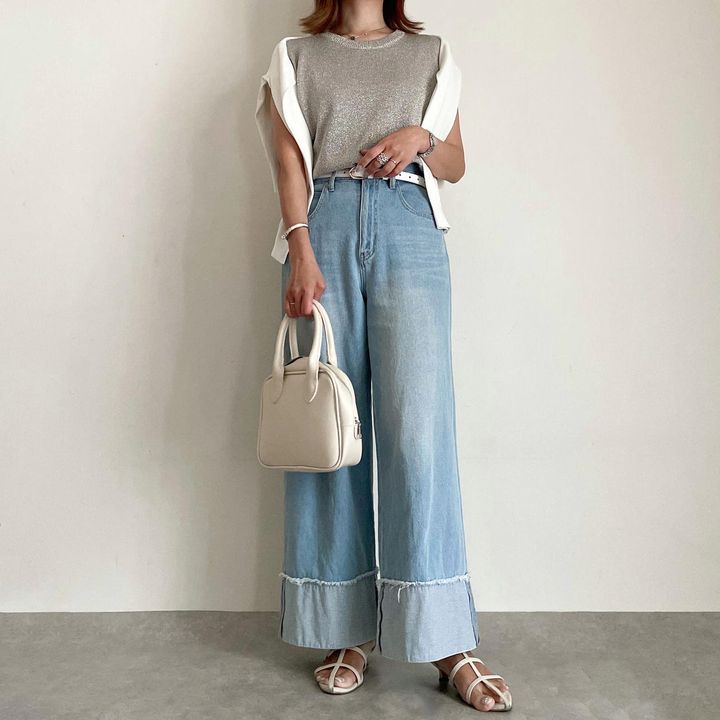 画像: 着回しコーデその1