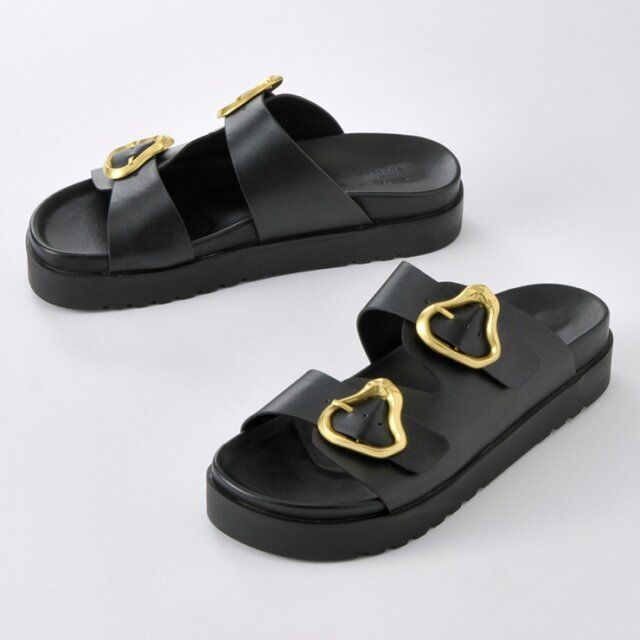 しまむらのダブルベルトサンダル