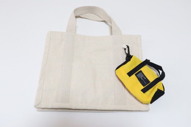 キーリング付ミニボストンバッグ 装着