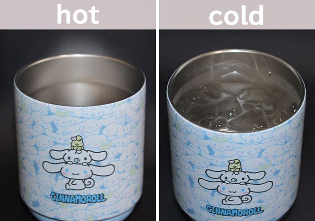 宝島社のムック付録のサンリオのシナモロールの真空断熱タンブラー3