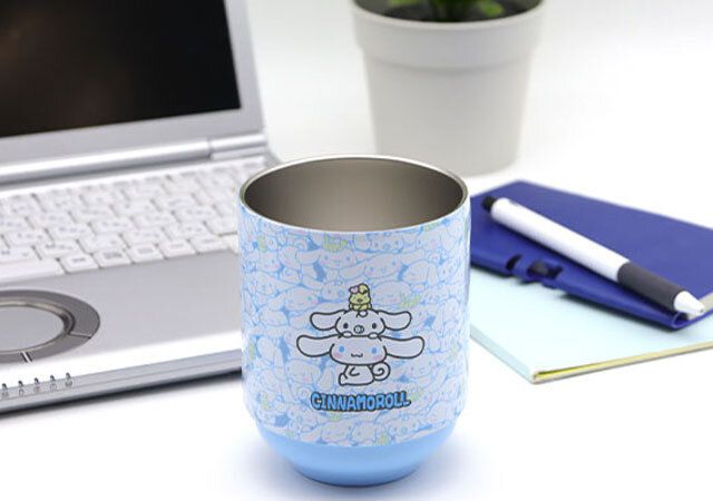 宝島社のムック付録のサンリオのシナモロールの真空断熱タンブラー5