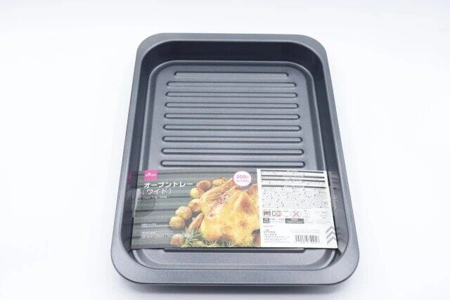 ダイソー オーブントレー（ワイド、28.5cm×20cm） パッケージ