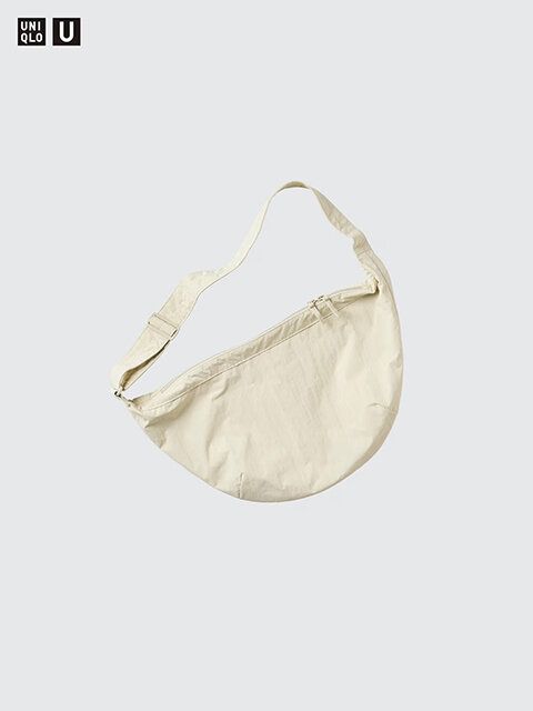ユニクロ ショルダーバッグナイロン NATURAL