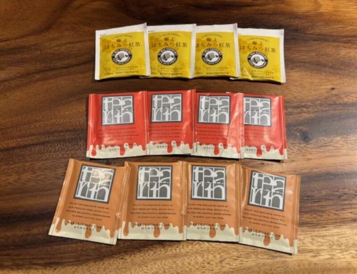 TEARTHのはちみつリンゴティーやラクシュミのはちみつ紅茶