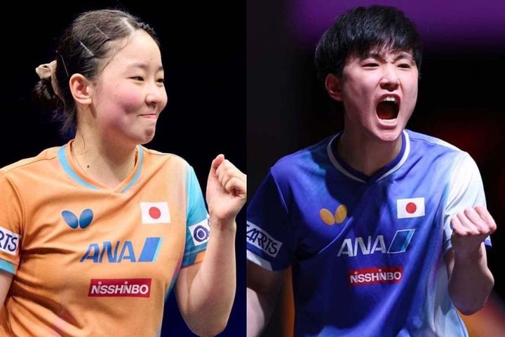 張本美和、張本智和（C）ITTF