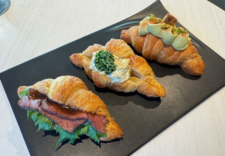 「スライダークロワッサンサンド」1815円