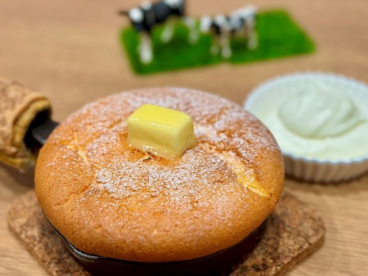 「ミルクを感じるパンケーキ」1100円