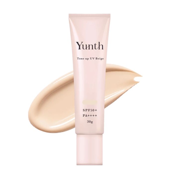 Yunth 生VCトーンアップUV（医薬部外品）SPF50+・PA++++ 30g ベージュ ¥2970