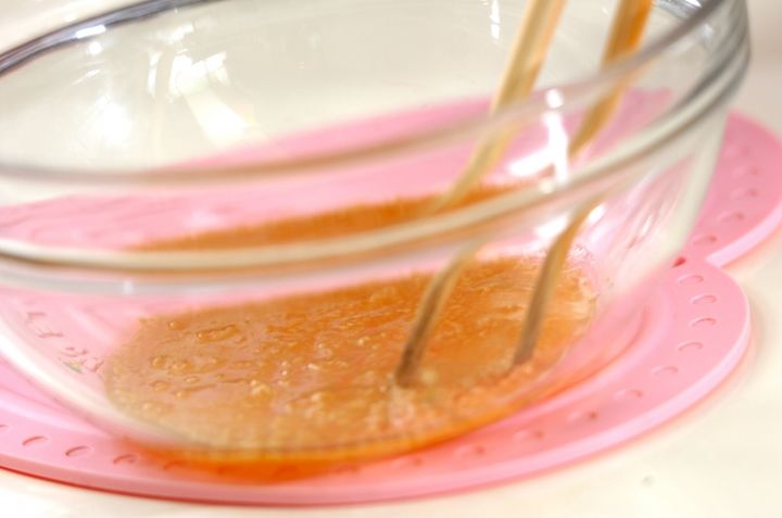 トマトの中華おろし和えの作り方1