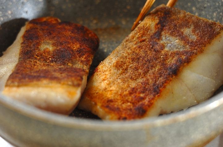 タラのワサビ風味ムニエルの作り方1