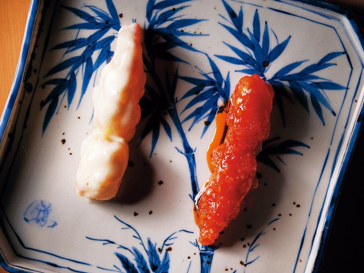 麻布十番『白翠』のエビのチリソースとマヨネーズ