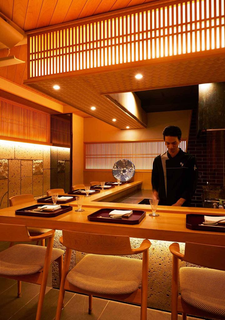 麻布十番『白翠』の内観