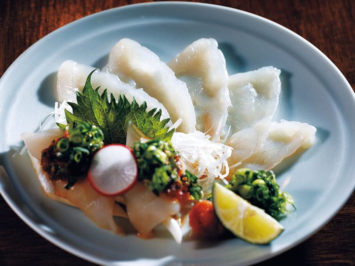 代々木『千駄ヶ谷 焼き福 浅野』の「お刺し身２種盛り」