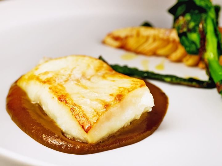 西荻窪『BISTRO H』の「ヒラメ 蕗の薹」