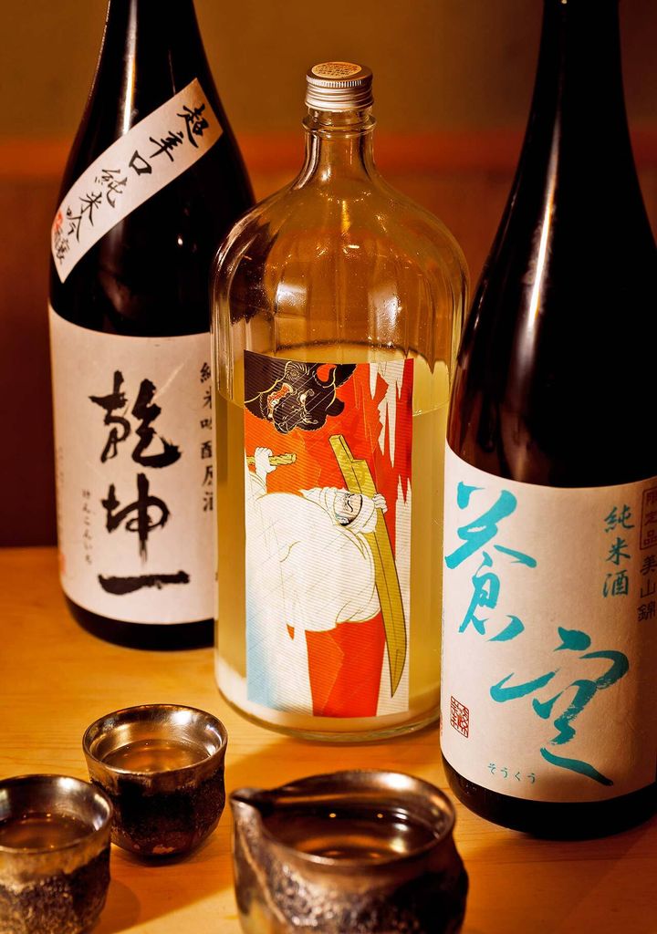 渋谷『鮨 一喜』で提供している日本酒