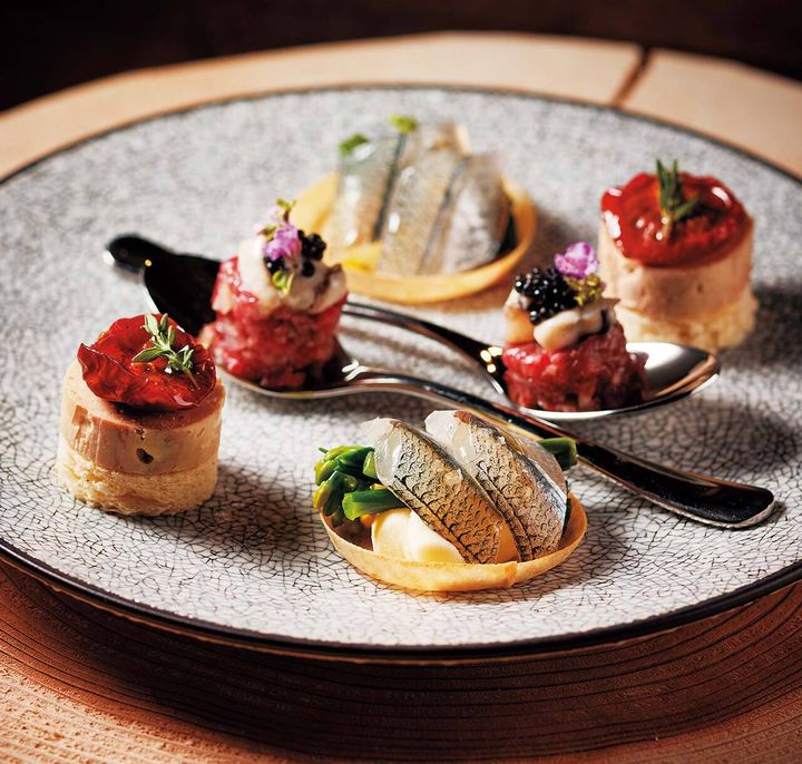 門前仲町『jiü』のアミューズ