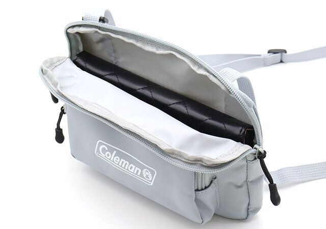 smartコールマン2層式ショルダーバッグメイン収納