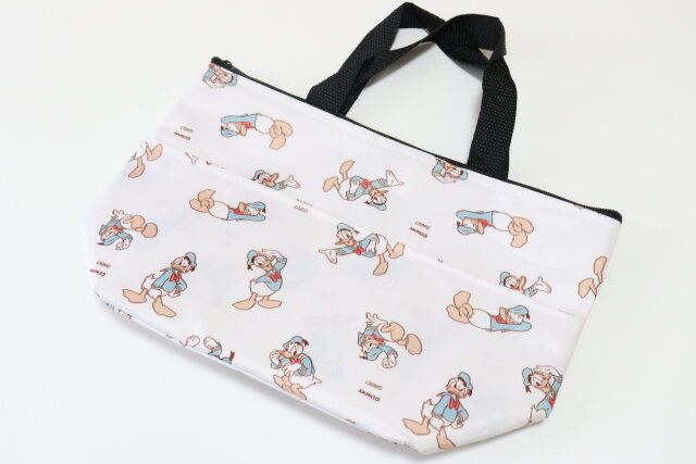 ランチバッグ、トートタイプ（ドナルドダック）DC8 デザイン