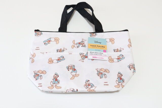ランチバッグ、トートタイプ（ドナルドダック）DC8