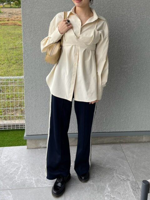 トラックパンツコーデ2