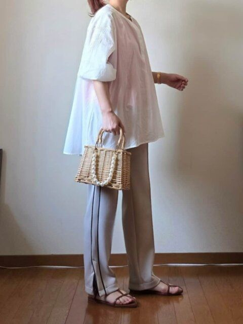 トラックパンツコーデ3