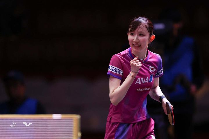 早田ひな（C）ITTF