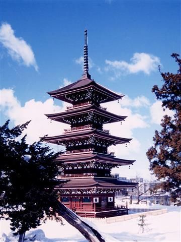 雪化粧／住職 布施公彰撮影