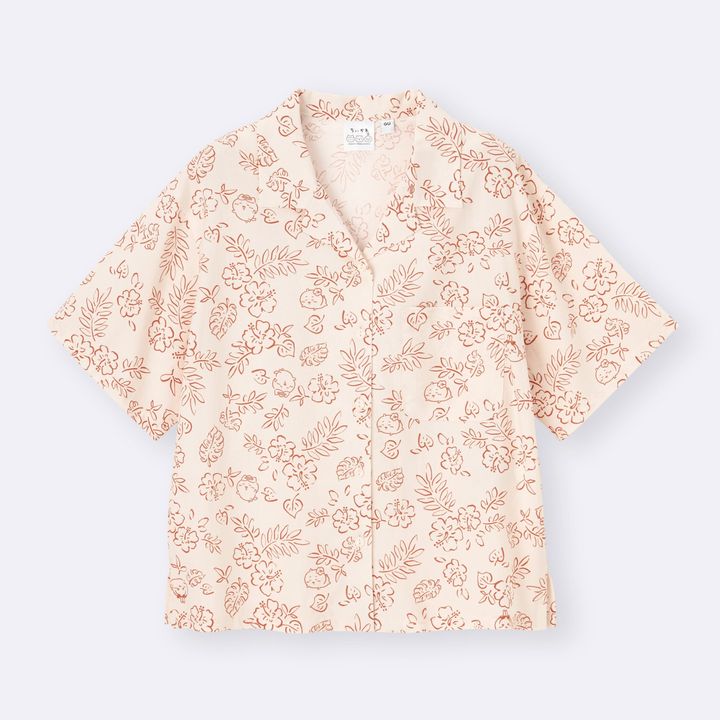 “GU×ちいかわ”コラボ第4弾「アロハシャツ」