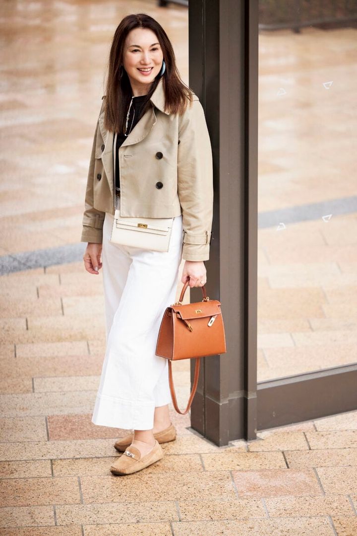 トレンドアイテムや着る期間が短いものもコスパ服ならチャレンジできます