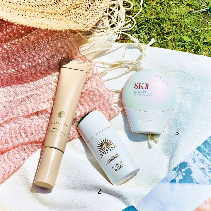 時短UVケアが叶うアイテムたち。