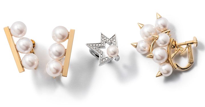 TASAKIのピアスとイヤーカフとイヤリング