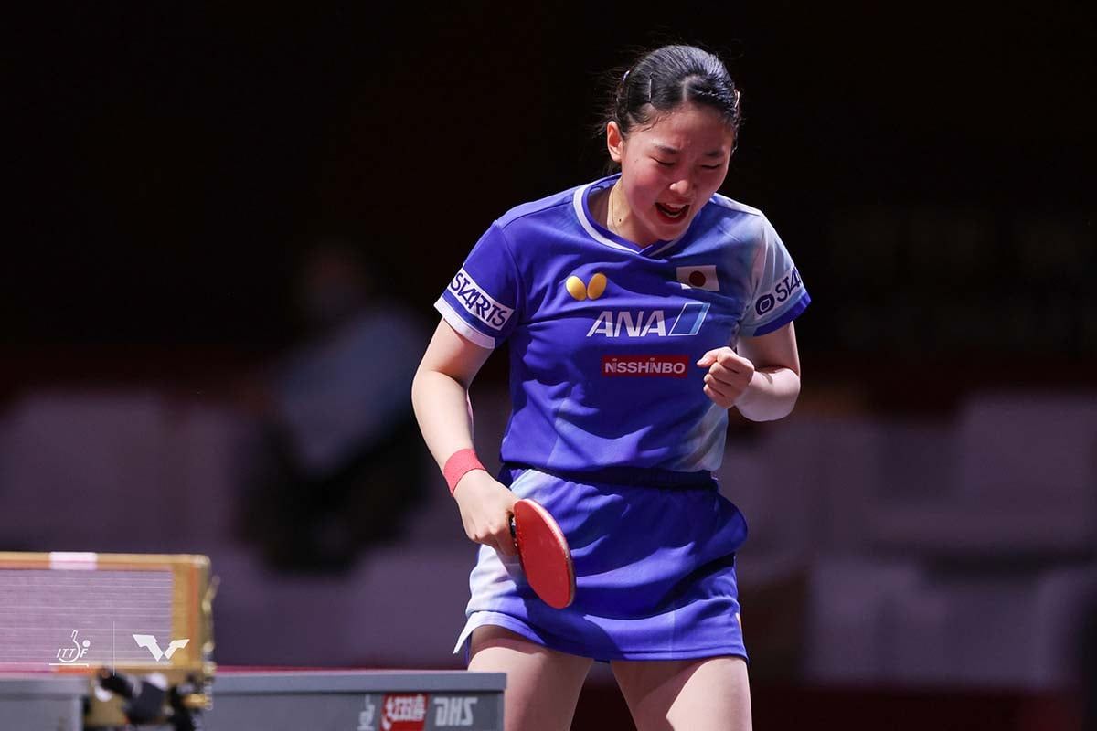 張本美和が世界2位・王曼昱とのメダルかけた大一番へ シンガポール選手