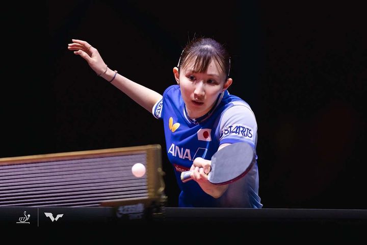 早田ひな（C）ITTF