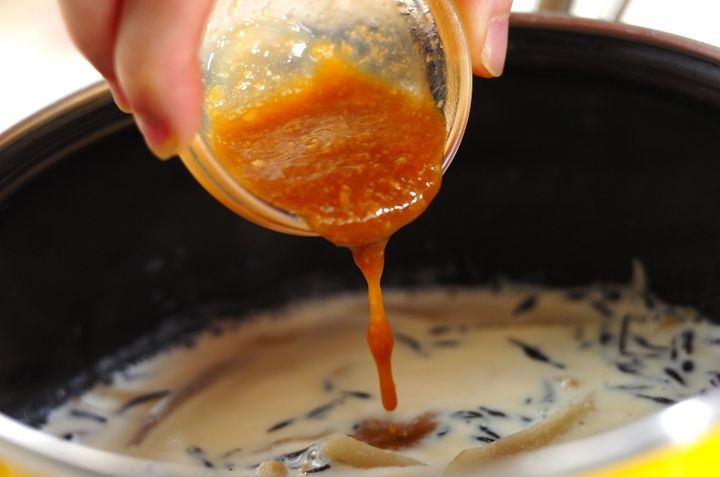 食物繊維たっぷり豆乳汁の作り方2