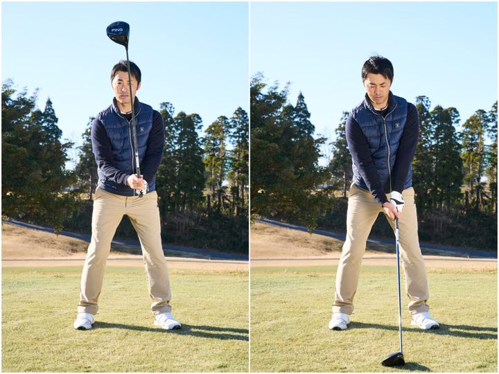 コースでチーピンが出はじめたら“ワンタッチ素振り”を試してみて！