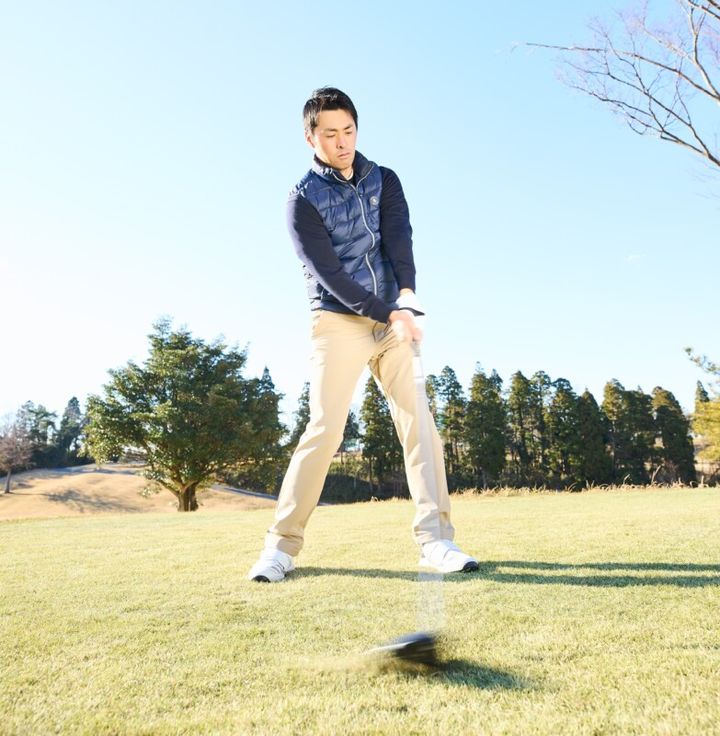 コースでチーピンが出はじめたら“ワンタッチ素振り”を試してみて！