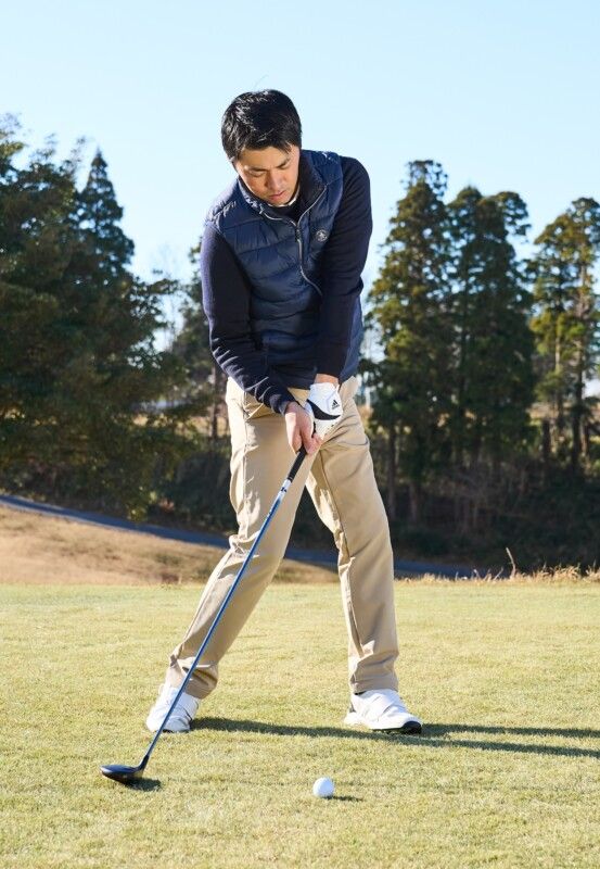 コースでチーピンが出はじめたら“ワンタッチ素振り”を試してみて！