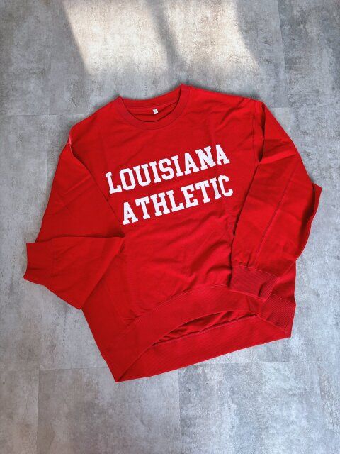 coca ビッグシルエットロングTシャツ レッド