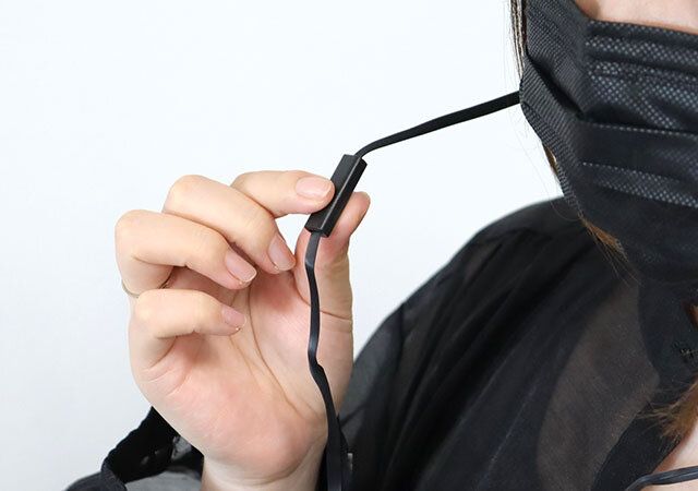 ダイソー 有線ヘッドホン（1.2m） リモコン