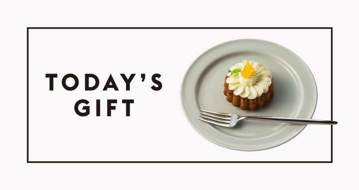 〈ジャヌパティスリー〉の「GEMキャロットケーキ」