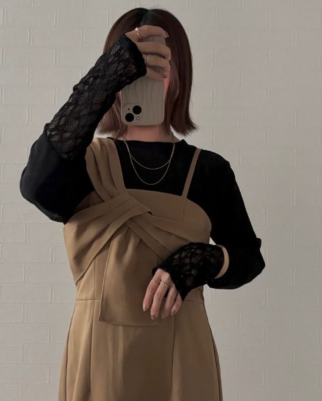 黒レーストップス