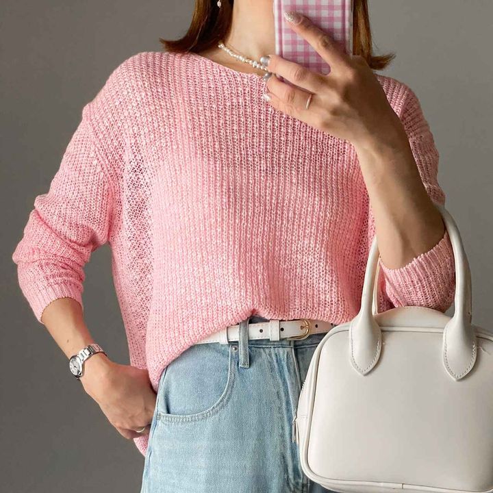 画像: 着映え力高めな可愛いサマーニット♡