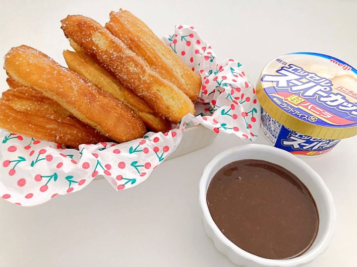 完成した超バニラチュロス